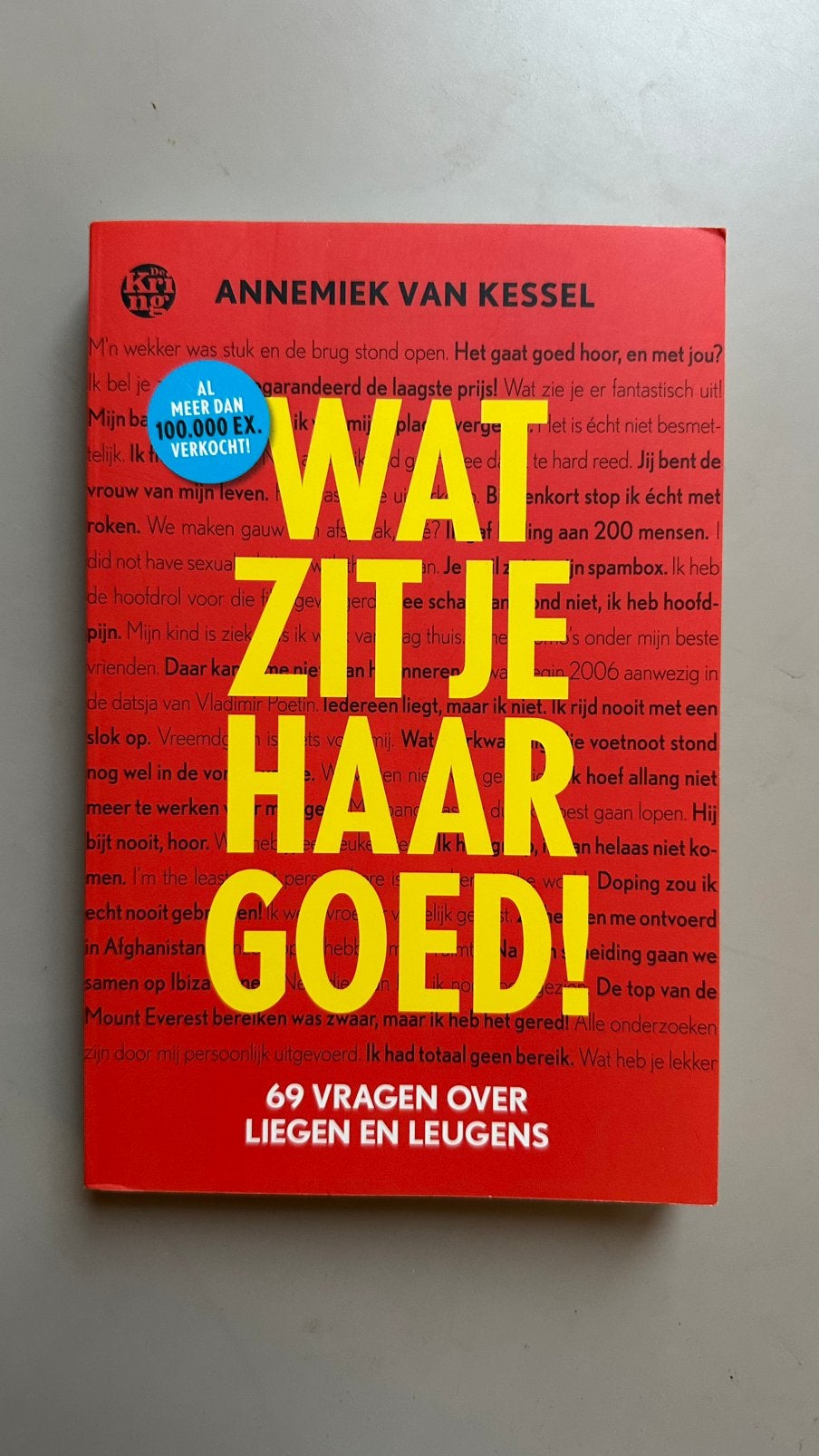 Annemiek van Kessel - Wat zit je haar goed!, Ophalen of Verzenden, Zo goed als nieuw, Annemiek van Kessel