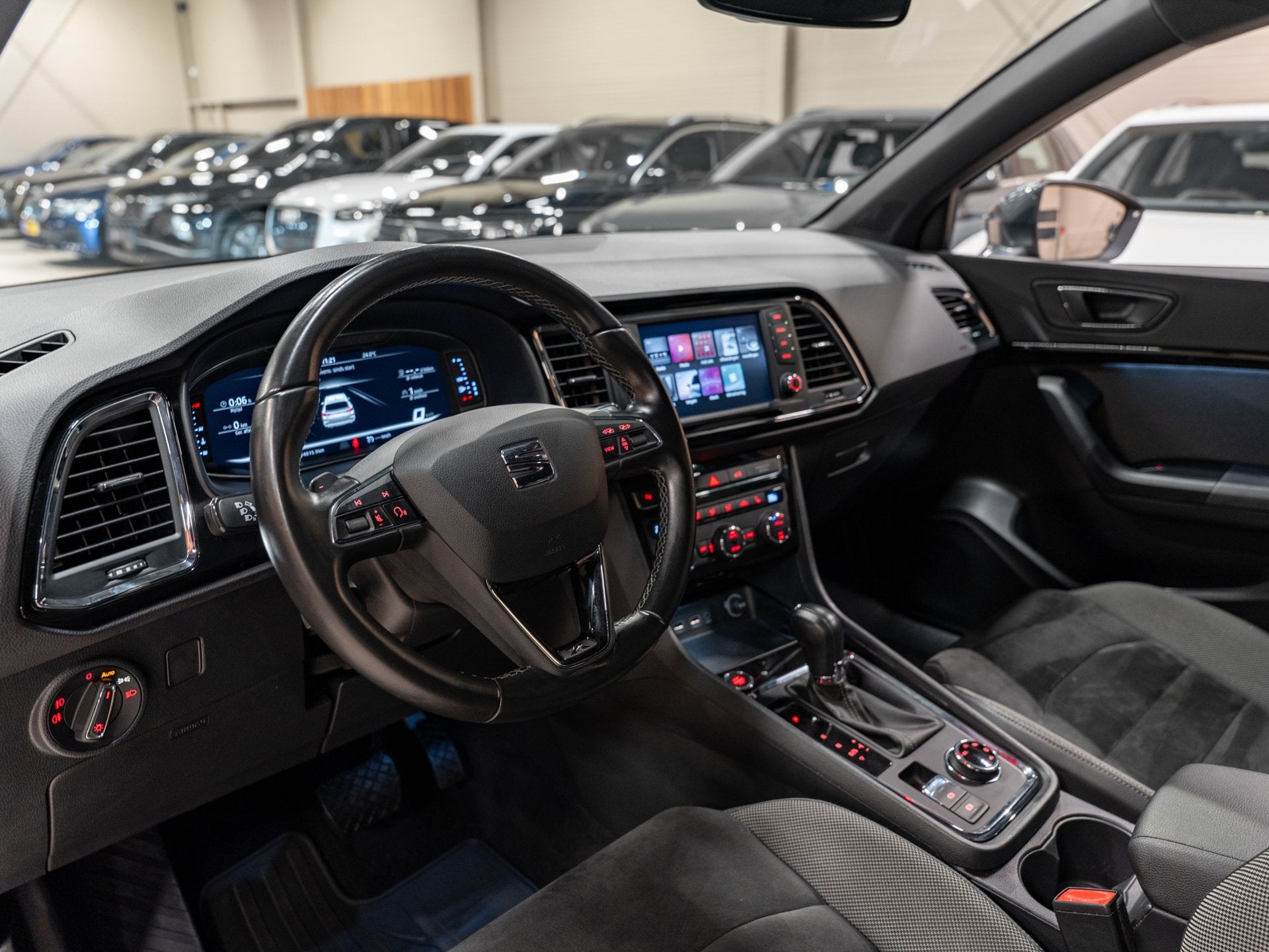 SEAT Ateca 1.4 EcoTSI DSG Xcellence Business Intense, Virtua, Auto's, Seat, Dealer onderhouden, Gebruikt, Zwart, 4 cilinders