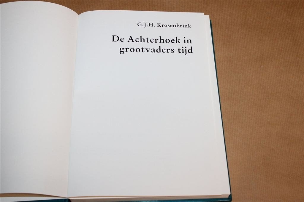 De Achterhoek in Grootvaders Tijd — Leven van Vroeger, Boeken, Ophalen of Verzenden, Gelezen