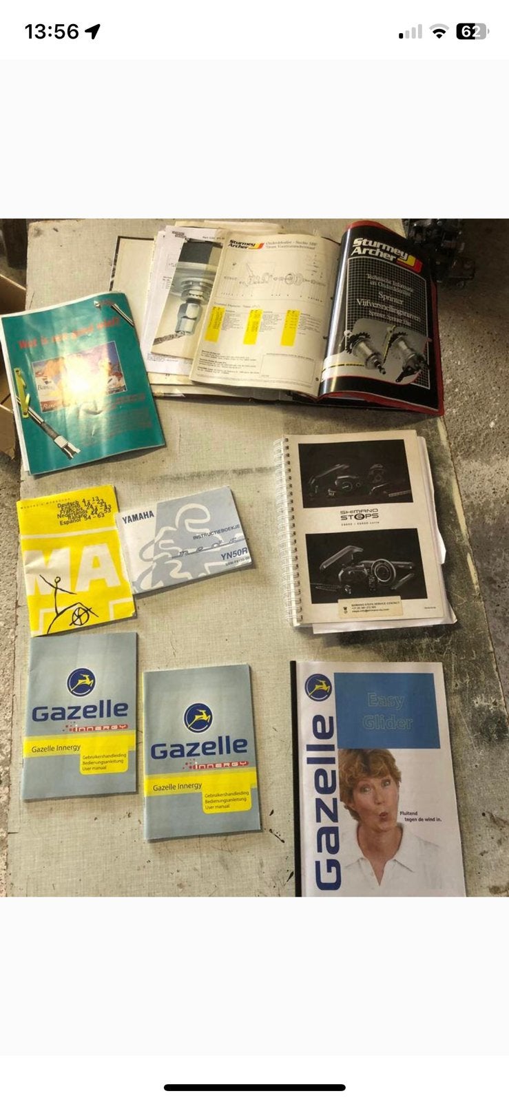 Diverse handleidingen en instructieboekjes, Ophalen of Verzenden, Gebruikt