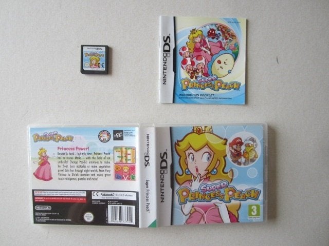 Princess Peach Nintendo DS, 1 speler, Ophalen of Verzenden, Zo goed als nieuw, Vanaf 3 jaar