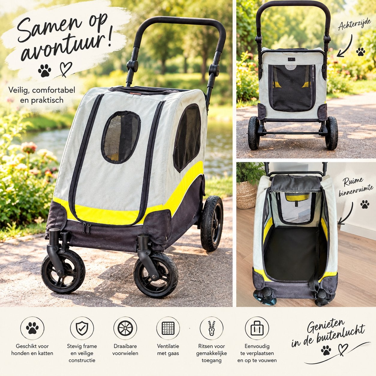 Bingopaw honden buggy wagen, Ophalen, Gebruikt, Hondenbuggy