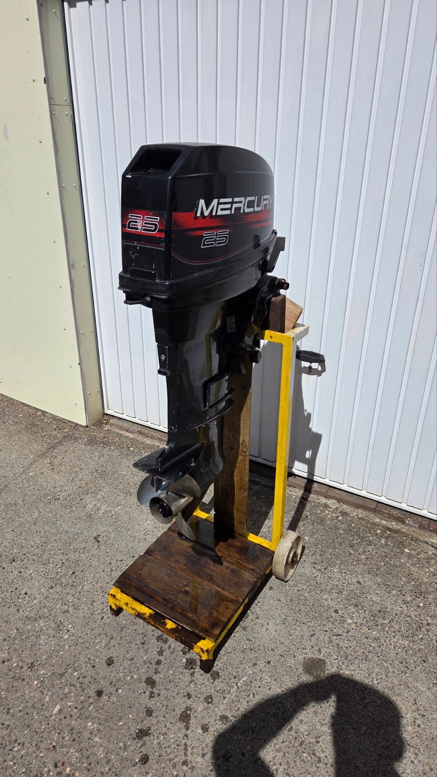 Mercury 25 PK 2-takt buitenboordmotor (bouwjaar 1999), Ophalen, 10 tot 30 pk, Gebruikt, Buitenboordmotor