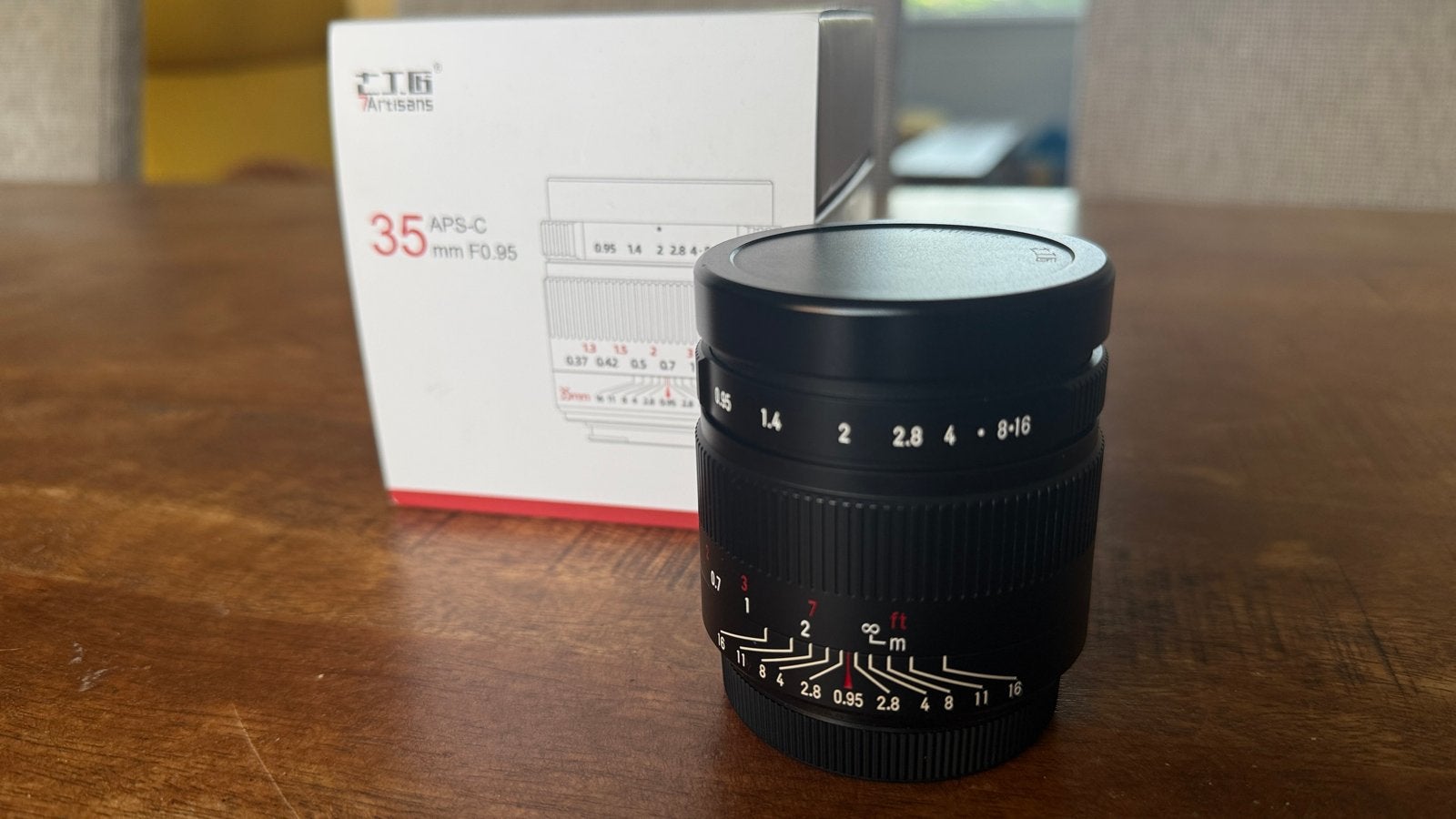 7Artisans 35mm F0.95 APS-C lens - x mount fuji, Overige merken, Ophalen of Verzenden, Standaardlens, Handmatige focus