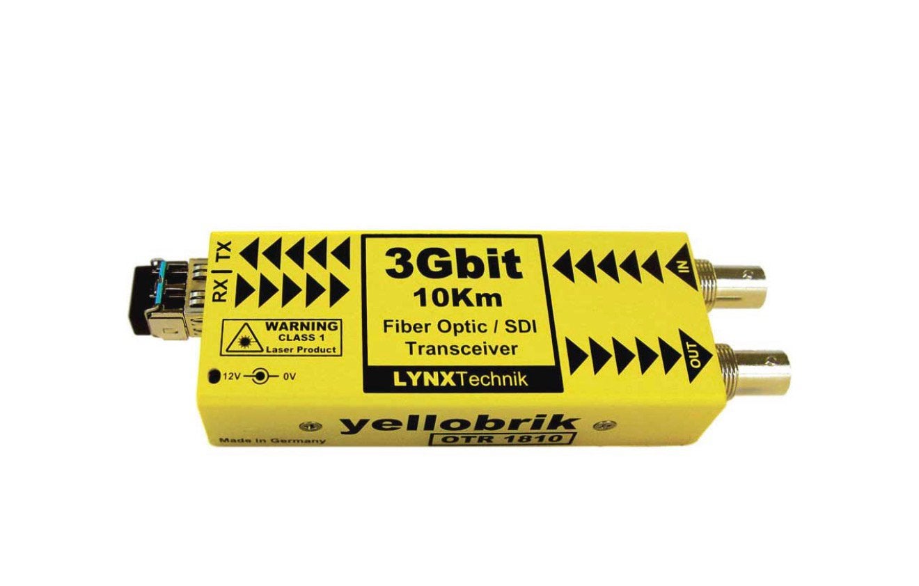 LYNX Technik Yellobrik bi directional fiber converter sdi, Ophalen of Verzenden, Zo goed als nieuw