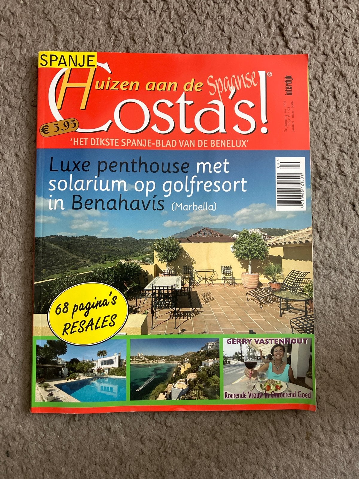 Spanje Huizen aan de Spaanse Costa's! Magazine, Ophalen of Verzenden, Gelezen