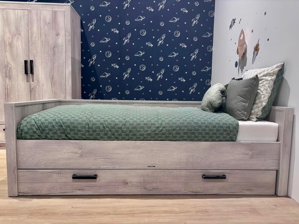 Kidsmill Sem Nautic showmodel kamer, Ophalen, 85 tot 100 cm, Nieuw, Lattenbodem