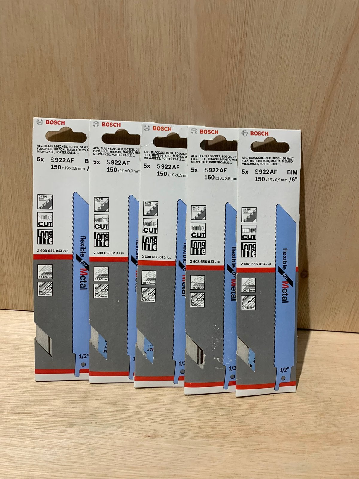 BOSCH RECIPROZAAGBLADEN - NIEUW - SCHERP GEPRIJSD, Bosch, 70 mm of meer, Nieuw, Ophalen of Verzenden