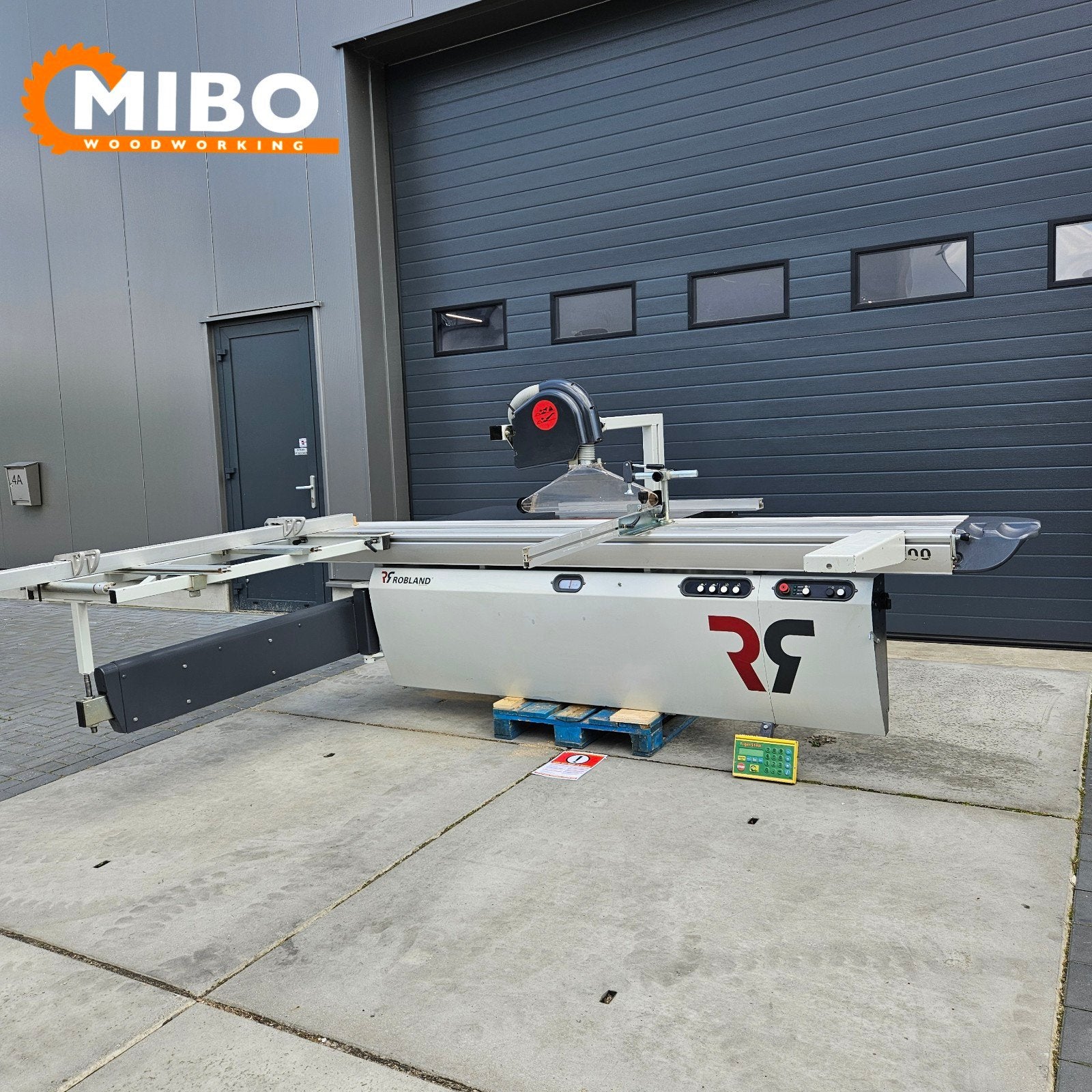 ROBLAND Formaatzaag 3200mm ** Elektrisch 3 assen ** Parralel, Overige typen, Ophalen of Verzenden, Zo goed als nieuw, 1200 watt of meer