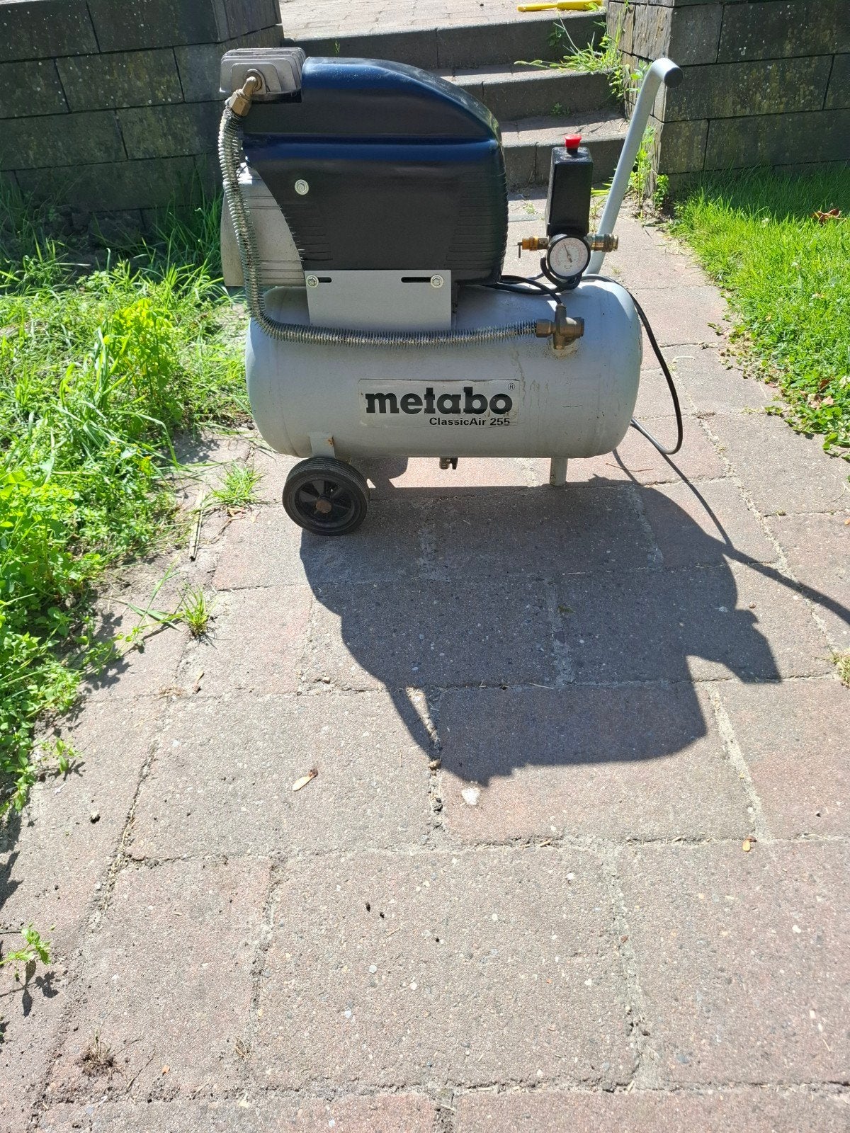 Metabo compressor, Doe-het-zelf en Verbouw, Compressors, Ophalen, Gebruikt, 6 tot 10 bar, 200 tot 400 liter/min