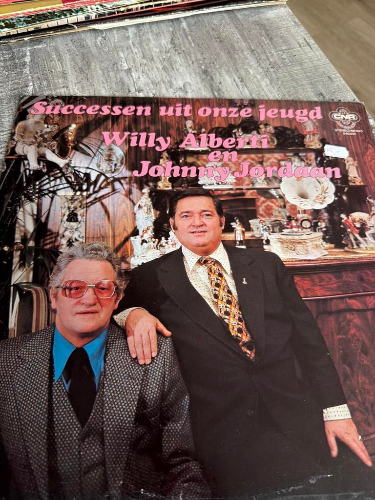 LP: Successen uit onze jeugd - Willy Alberti en Johnny Jorda, Cd's en Dvd's, Vinyl | Nederlandstalig, Ophalen, Gebruikt, 1970 - 1979