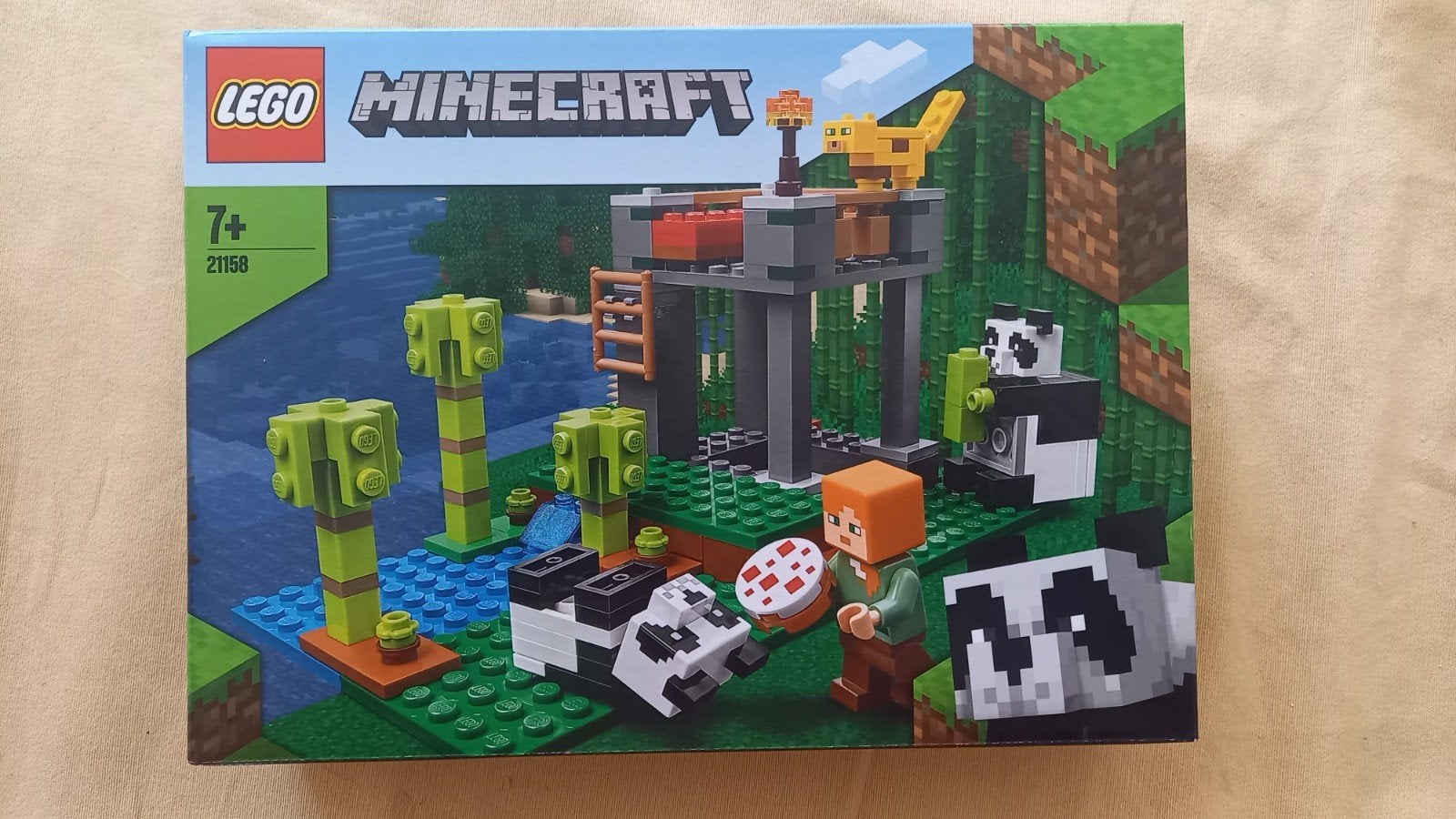 Lego Minecraft - panda 7+, Ophalen, Minecraft, Lego, Nieuw