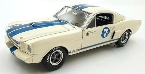 Shelby G.T. 350R #7 Sterling Moss 1965 / Acme / 1:18, Overige merken, Auto, 1250 E. Broad St. Winder, GA 30680, Info@acmediecast.com