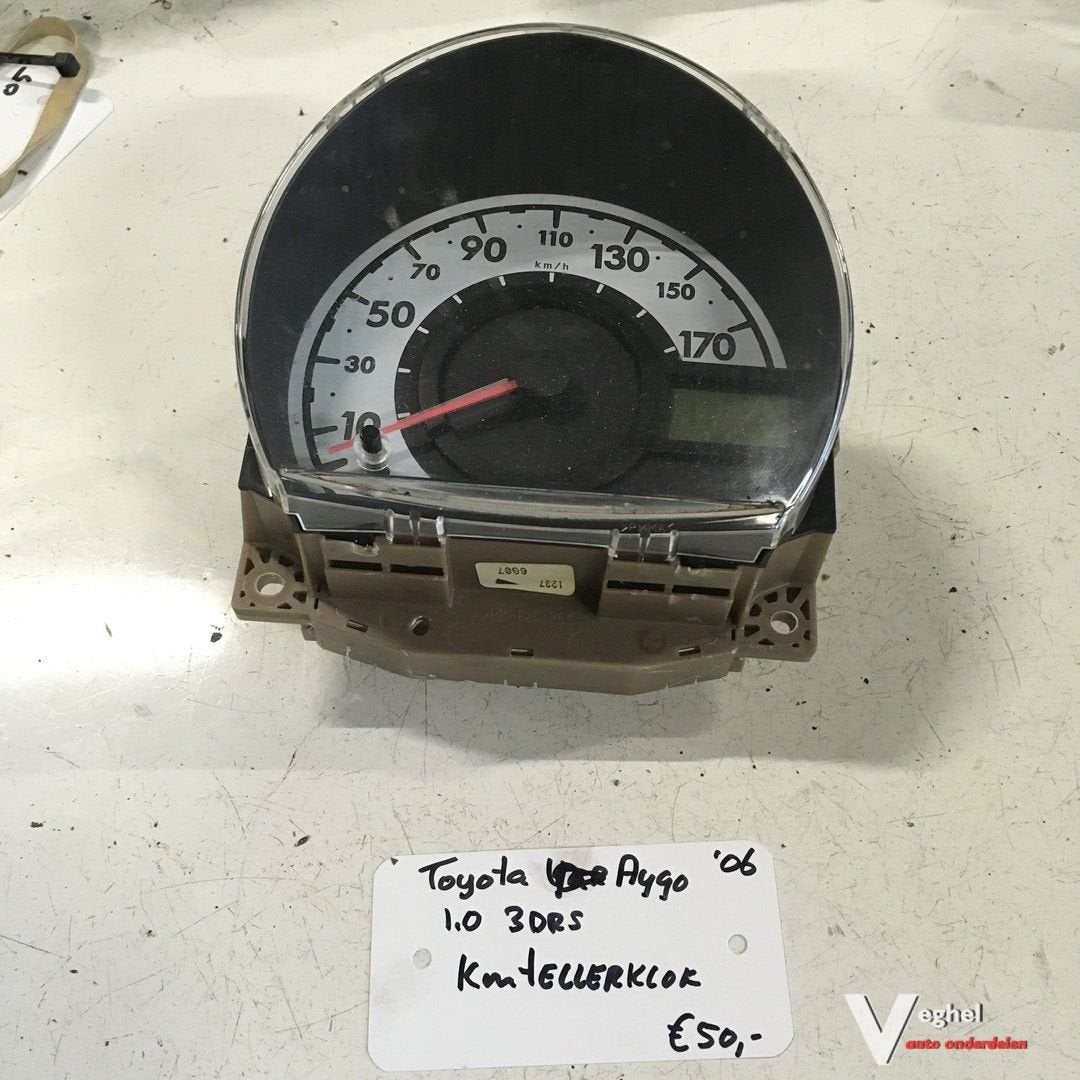 Toyota Aygo 3 drs 2006   Km Teller, Gebruikt, -, -, Ophalen of Verzenden