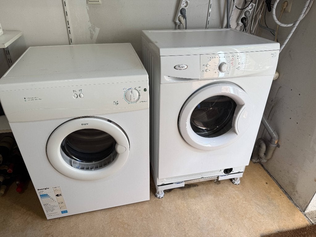 wasmachine en droger, Ophalen, Gebruikt, 1200 tot 1600 toeren