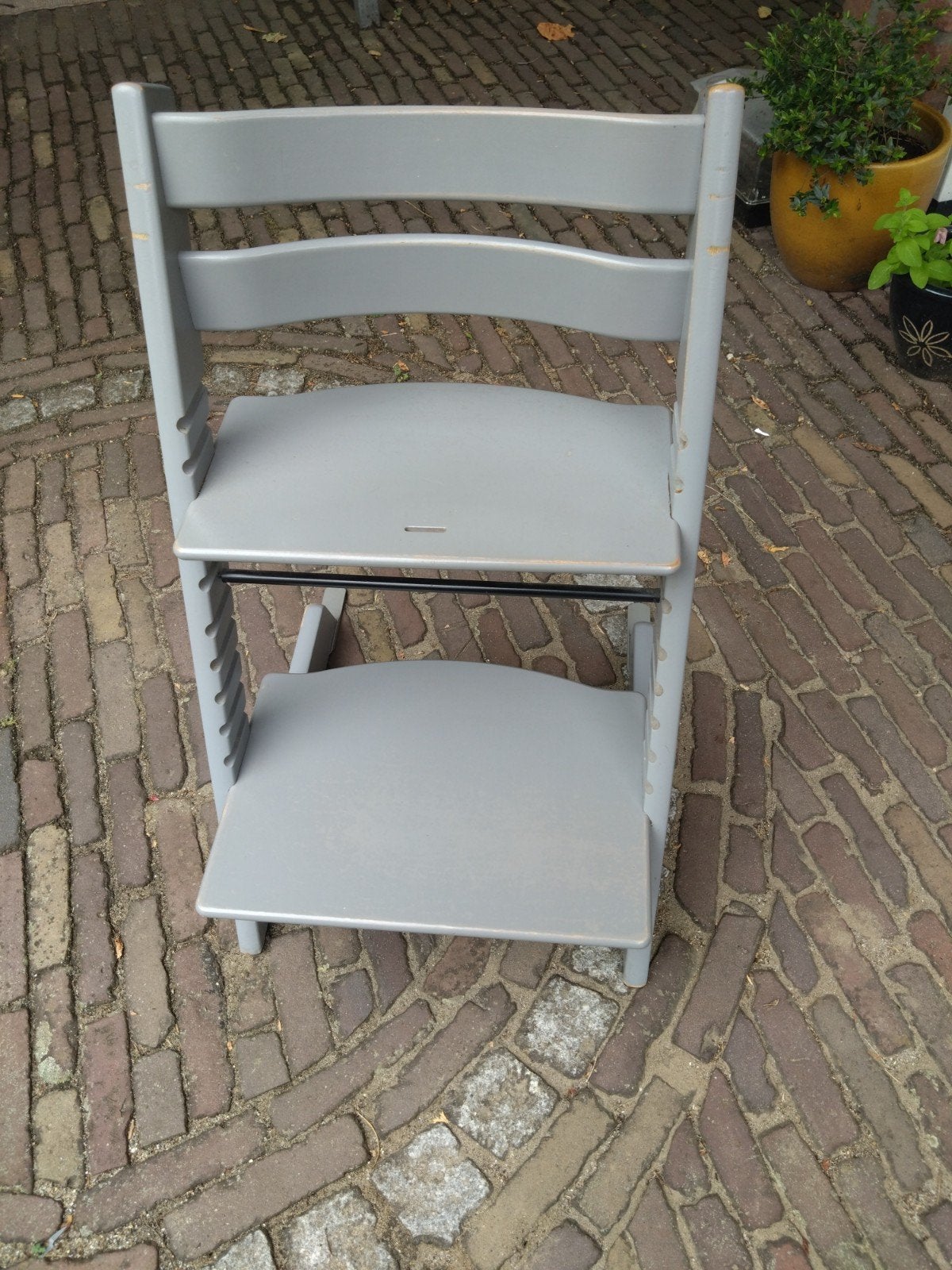 Stokke Tripp Trapp kinderstoel meegroeistoel met geleiders, Ophalen, Gebruikt, Meegroeistoel