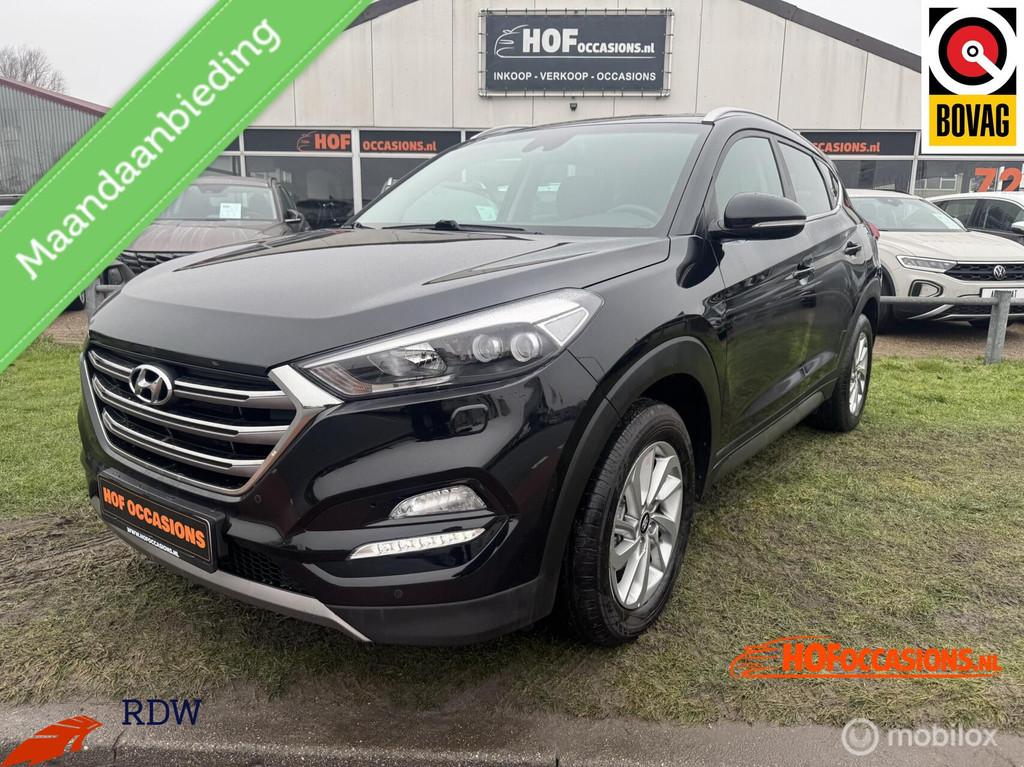 Hyundai Tucson 1.6 T-GDi Premium STOELVERW/ELEC. ACHTERKLEP, Auto's, Hyundai, Voorwielaandrijving, Stof, 1591 cc, 4 cilinders
