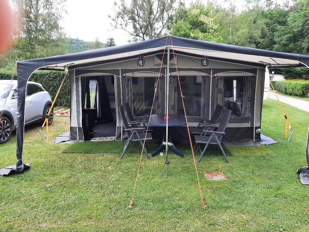 te huur 4 persoons caravan in de Ardennen
