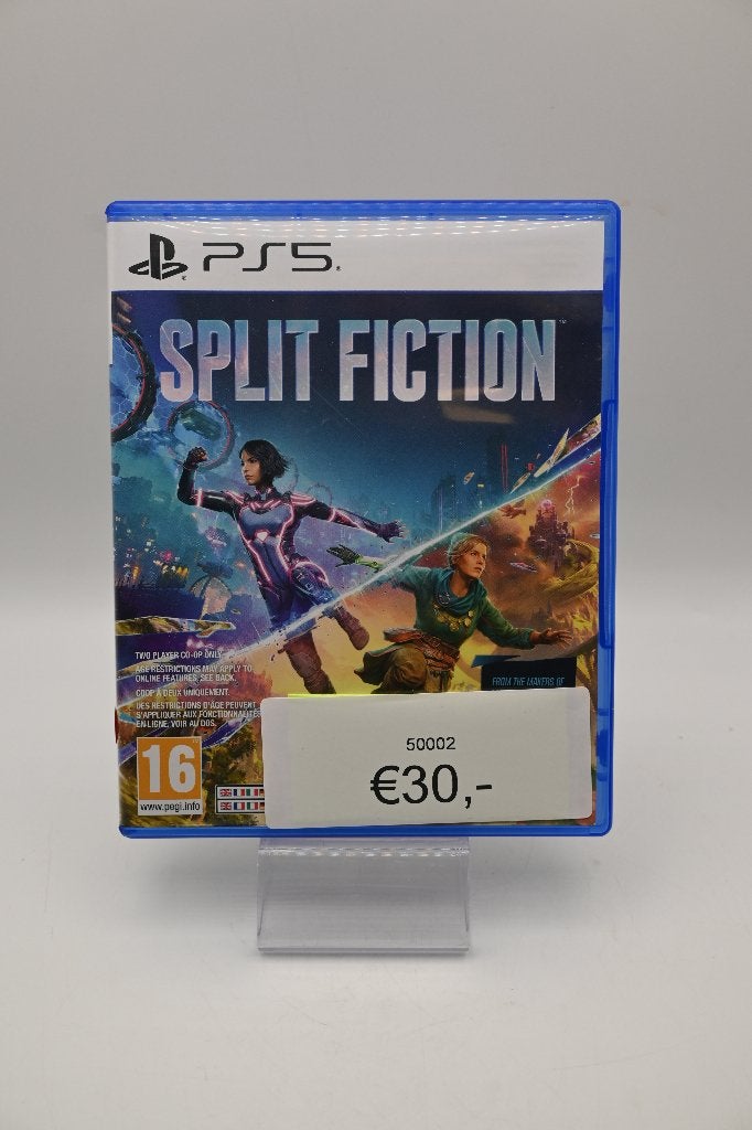 Split Fiction PS5 - Nieuwstaat Co-op Game, Avontuur en Actie, Onbekend, 2 spelers, Ophalen of Verzenden