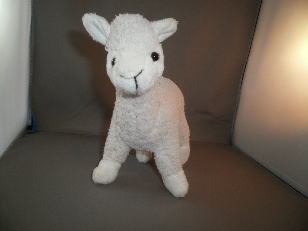 alpaca/schaap lama crème/wit 20 hoog 18 lang met staartje, Kinderen en Baby's, Speelgoed | Knuffels en Pluche, Overige merken