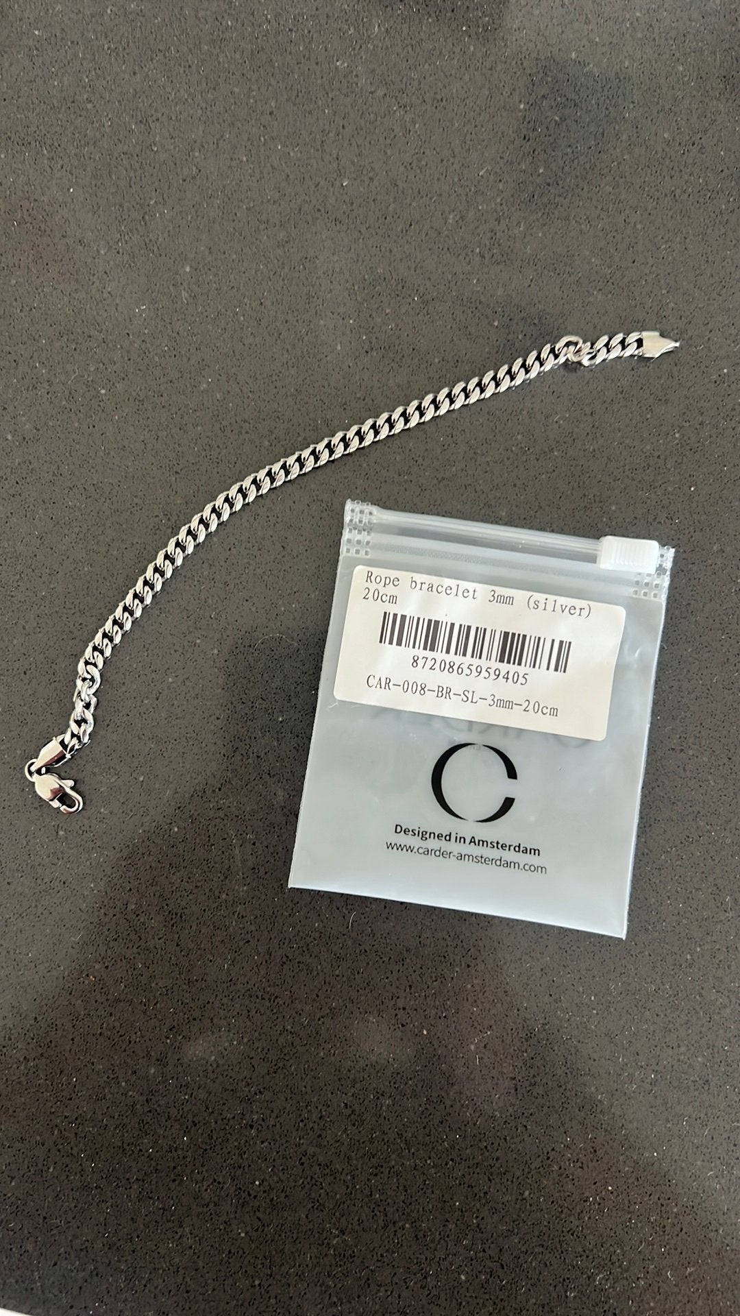 Carder amsterdam armband mannen, Ophalen, Zo goed als nieuw, Overige materialen