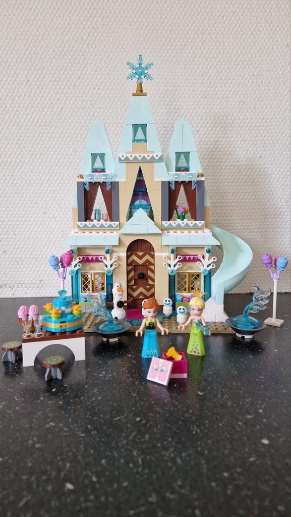LEGO set 41068 Disney Frozen Kasteelfeest in Arendelle, Lego, Ophalen of Verzenden, Zo goed als nieuw, Disney