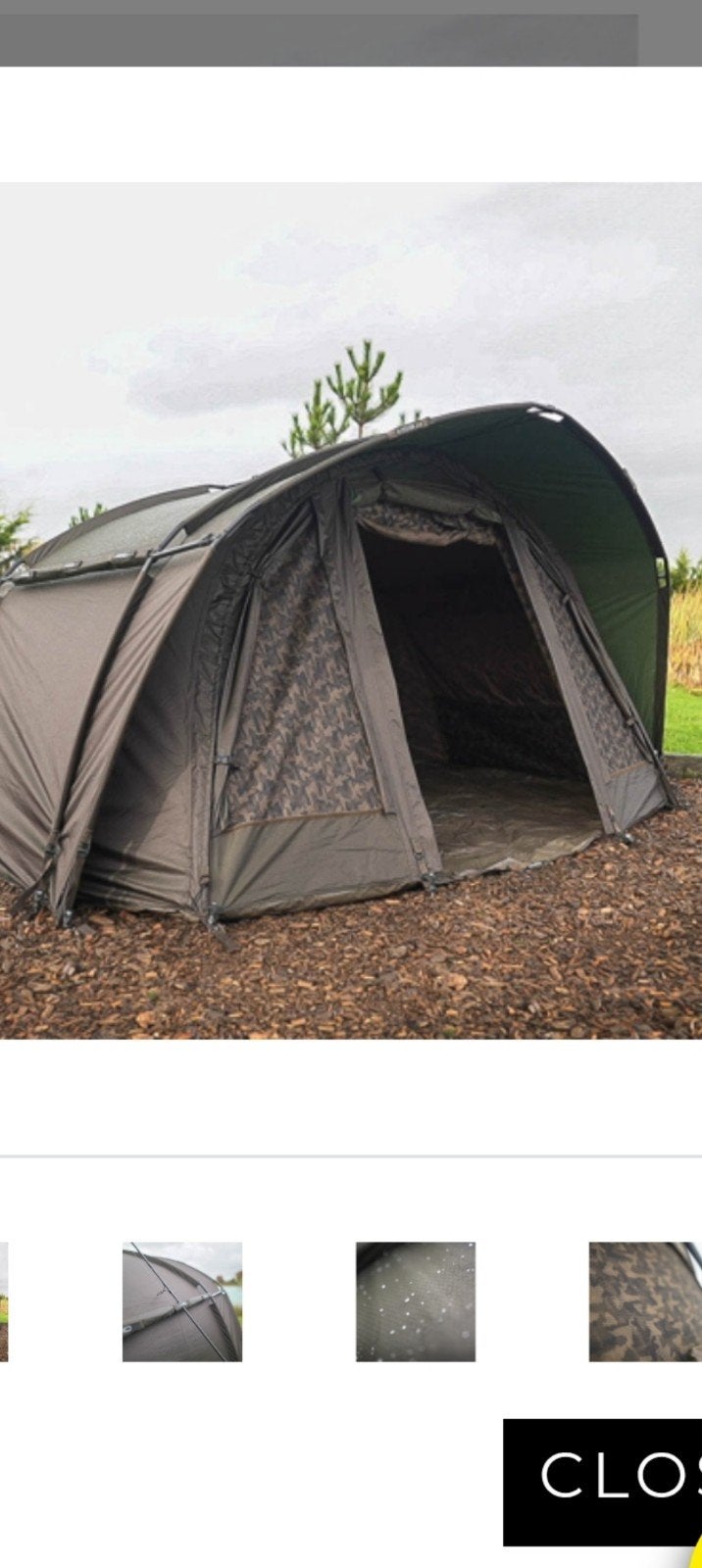 avid hq dual layer  bivvy 2 man, Ophalen, Zo goed als nieuw, Tot en met 2