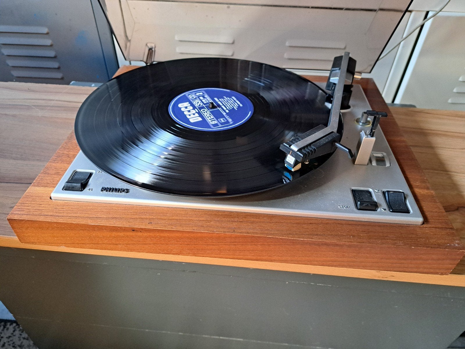 Philips 22GA427/05Z Platenspeler Pick-up Draaitafel Vintage, Ophalen, Gebruikt, Platenspeler, Philips