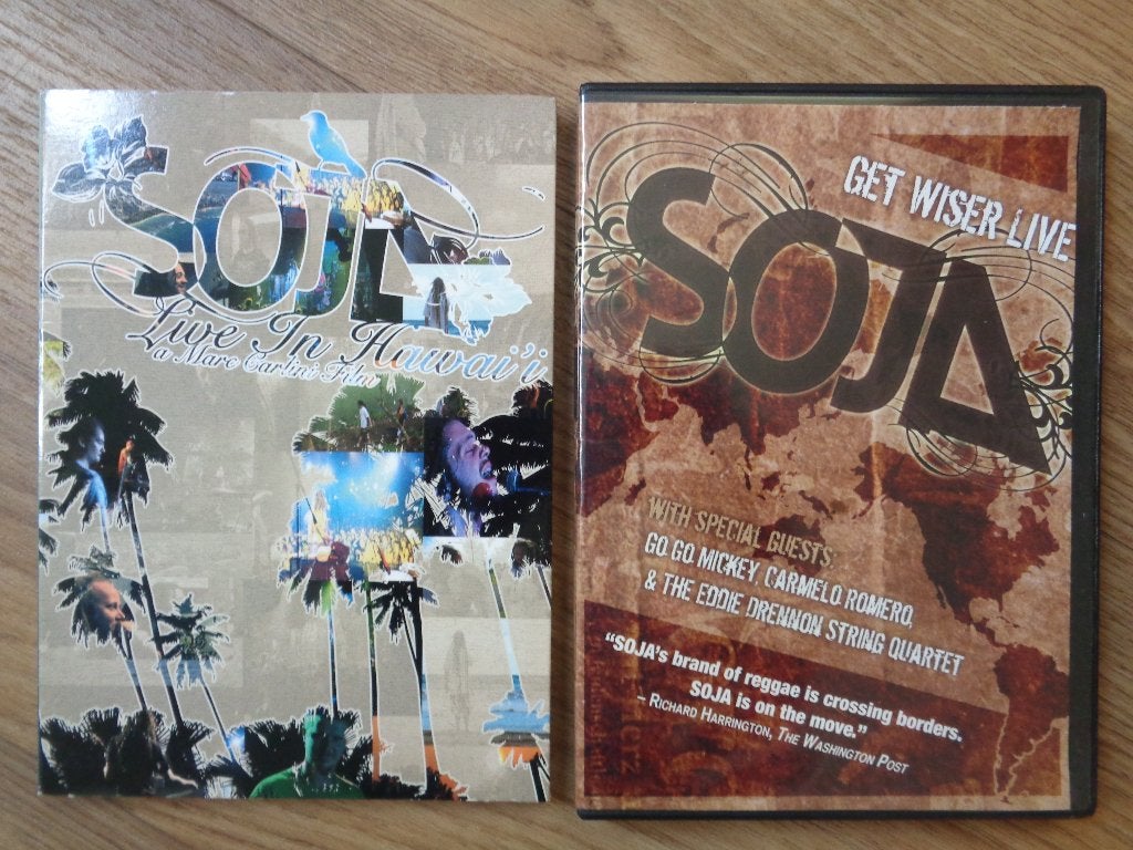 Soldiers of Jah Army SOJA Reggae 4x CD 2x DVD, Cd's en Dvd's, Cd's | Reggae en Ska, Ophalen, Bonusmateriaal, Zo goed als nieuw
