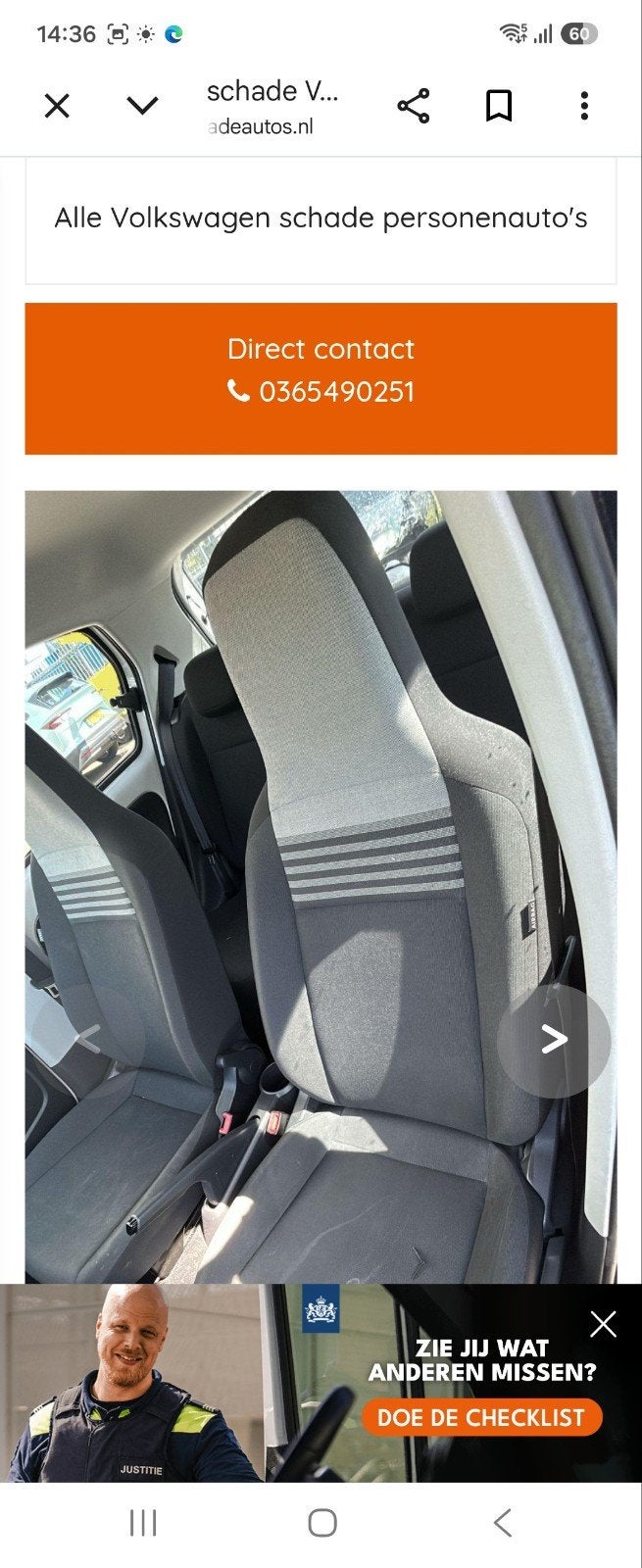 Vw up facelift dakhemel airbags, 33 - 40 uur, Overige niveaus, Vanaf 10 jaar, Overige vormen