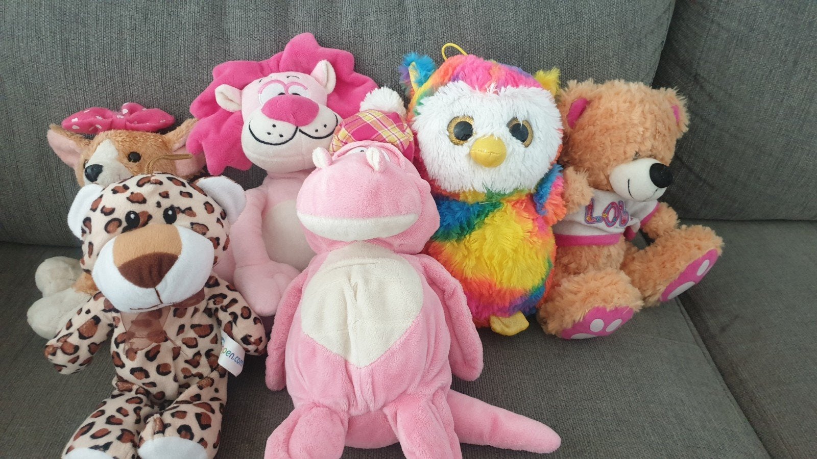 Leuke knuffels, Kinderen en Baby's, Speelgoed | Knuffels en Pluche, Ophalen, Zo goed als nieuw, Overige typen