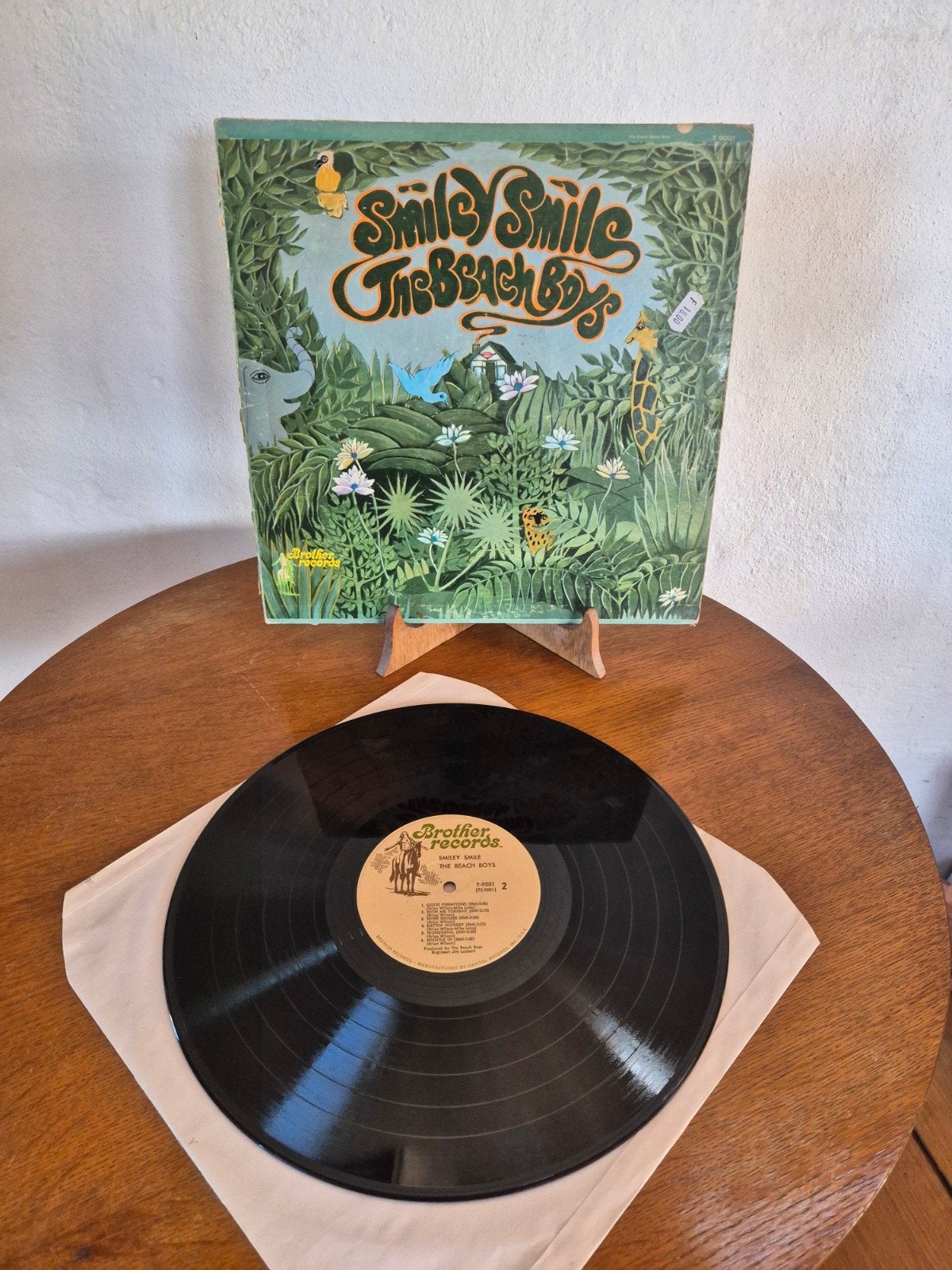 the beach boys smiley smile 1967 us pressing, Ophalen of Verzenden, Gebruikt