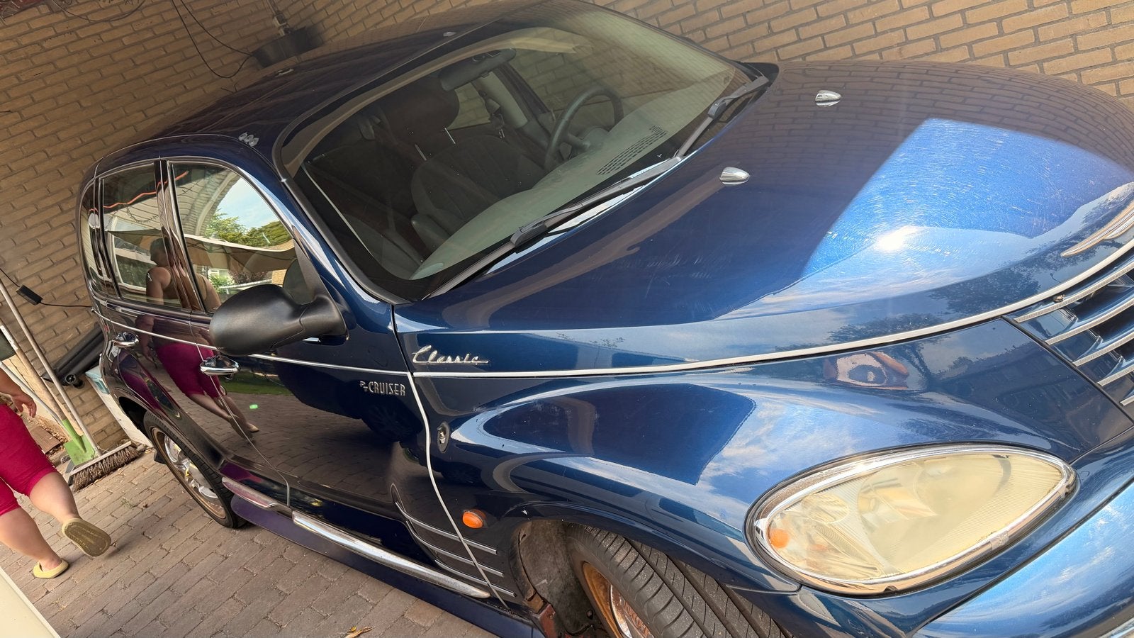 Chrysler PT Cruiser 2.0 I 16V 2001 Blauw, Auto's, Chrysler, Voorwielaandrijving, 4 cilinders, Blauw, Origineel Nederlands