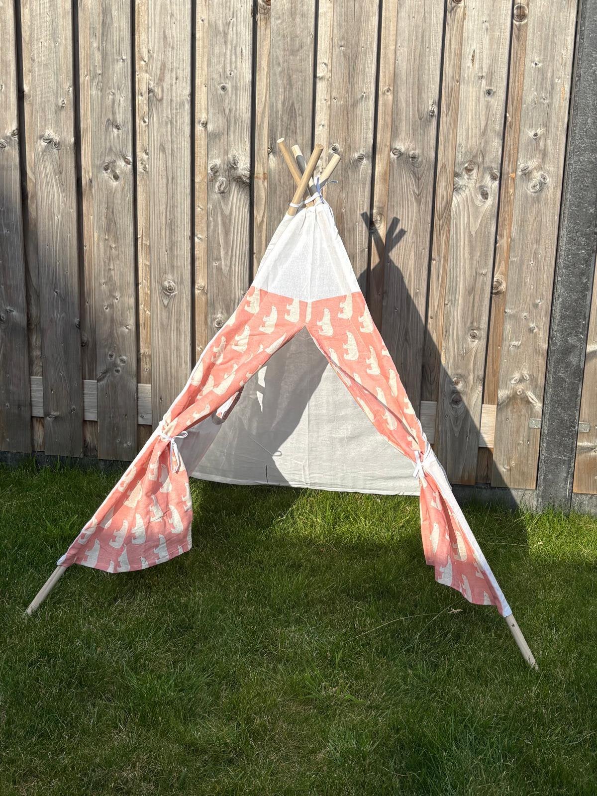 Roze speeltent voor kinderen - tipitent - wigwam tent, Ophalen of Verzenden, Nieuw