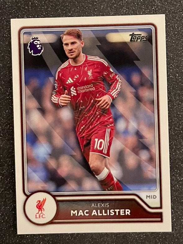 Topps Flagship Premier League 26/27  MAC ALLISTER  LIVERPOOL, Verzenden, Zo goed als nieuw, Plaatje