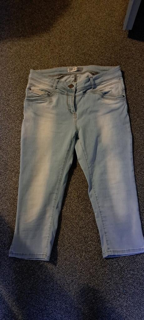 Zizo spijkerbroek capri maat 40, Blauw, Ophalen of Verzenden, Zo goed als nieuw, Driekwart