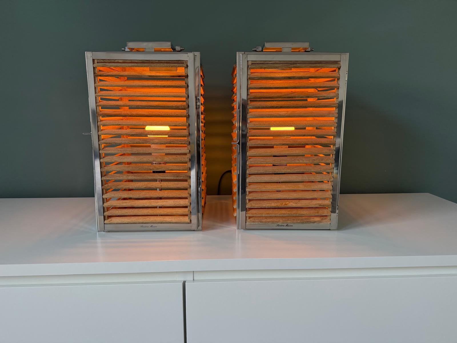 Rieviera maison tafellampen, Ophalen, Zo goed als nieuw, Riviera Maison