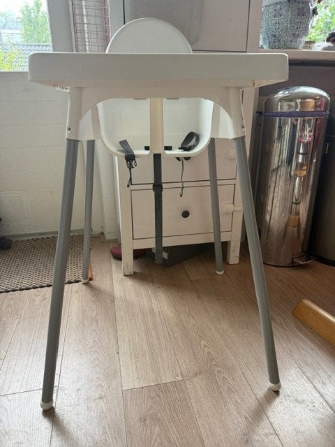IKEA kinderstoel ANTILOP met blad en veiligheidsriempje, Ophalen, Gebruikt, Overige typen
