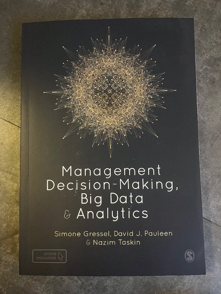Management decision making, big data & analytics, Nieuw, Diverse auteurs, Alpha, HBO