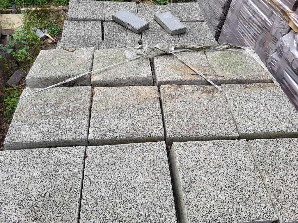 300m2 lavoro stoeptegels zo goed als nieuw 30x30x6cm, Ophalen, Overige typen, Zo goed als nieuw, 10 m² of meer