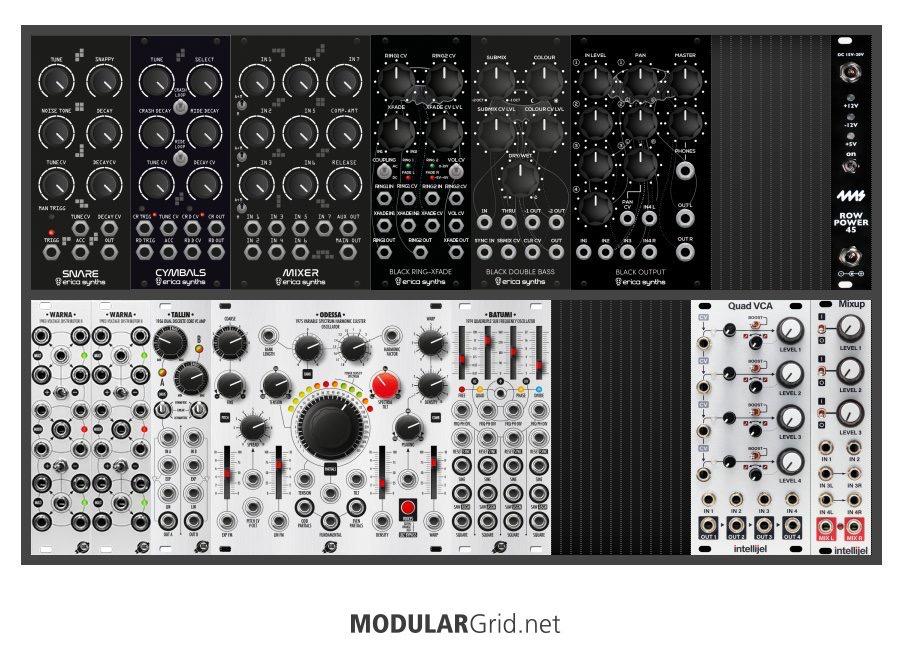 EURORACK: Erica Synths, Intellijel, 4MS, XAOC devices, Muziek en Instrumenten, Synthesizers, Ophalen of Verzenden, Zo goed als nieuw