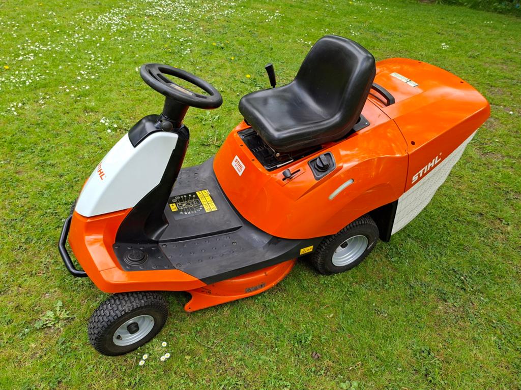 Stihl Rt4082 Hydrostaat 2017 zitmaaier opvangbak, Tuin en Terras, Ophalen, Gebruikt