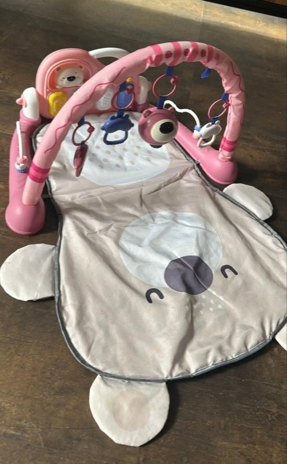 Te koop babygym, Ophalen