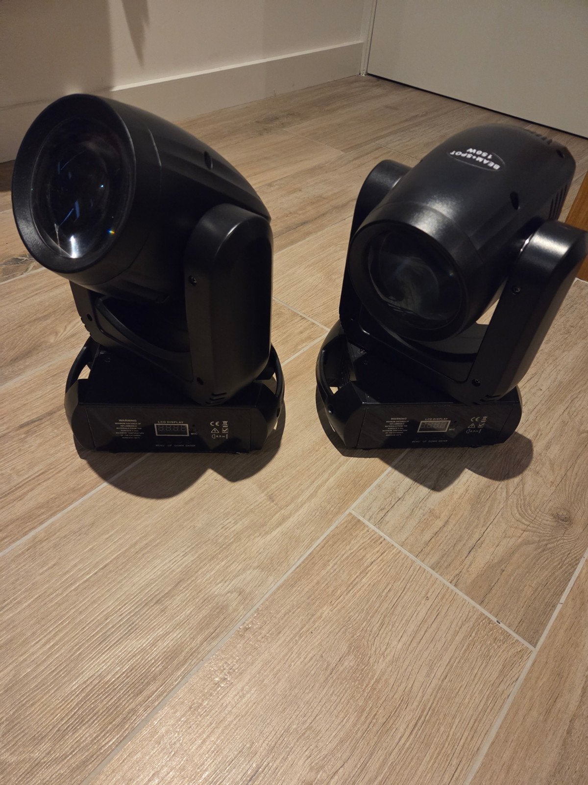 2x 150W Spot + Beam LED Movingheads - Zo goed als nieuw, Ophalen of Verzenden, Zo goed als nieuw, Licht, Geluidgestuurd