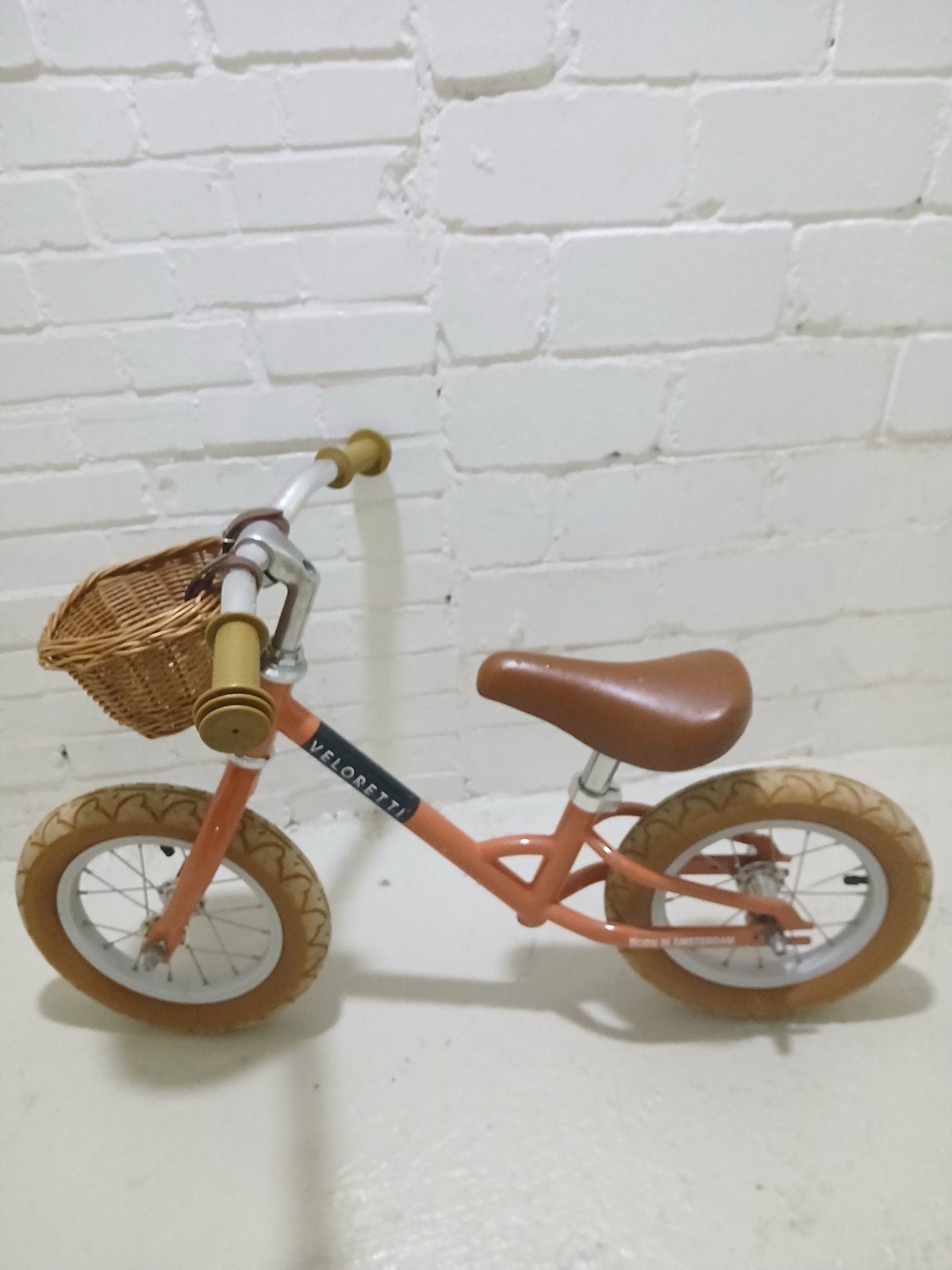 Veloretti loopfiets met mandje, Ophalen, Zo goed als nieuw, Minder dan 16 inch, Veloretti