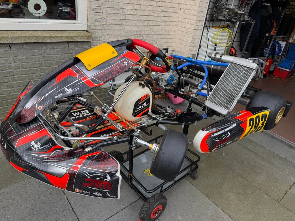 Tony Kart 2024 met IAME x30 en Mychron5, Sport en Fitness, Karting, Ophalen of Verzenden, Zo goed als nieuw, Kart