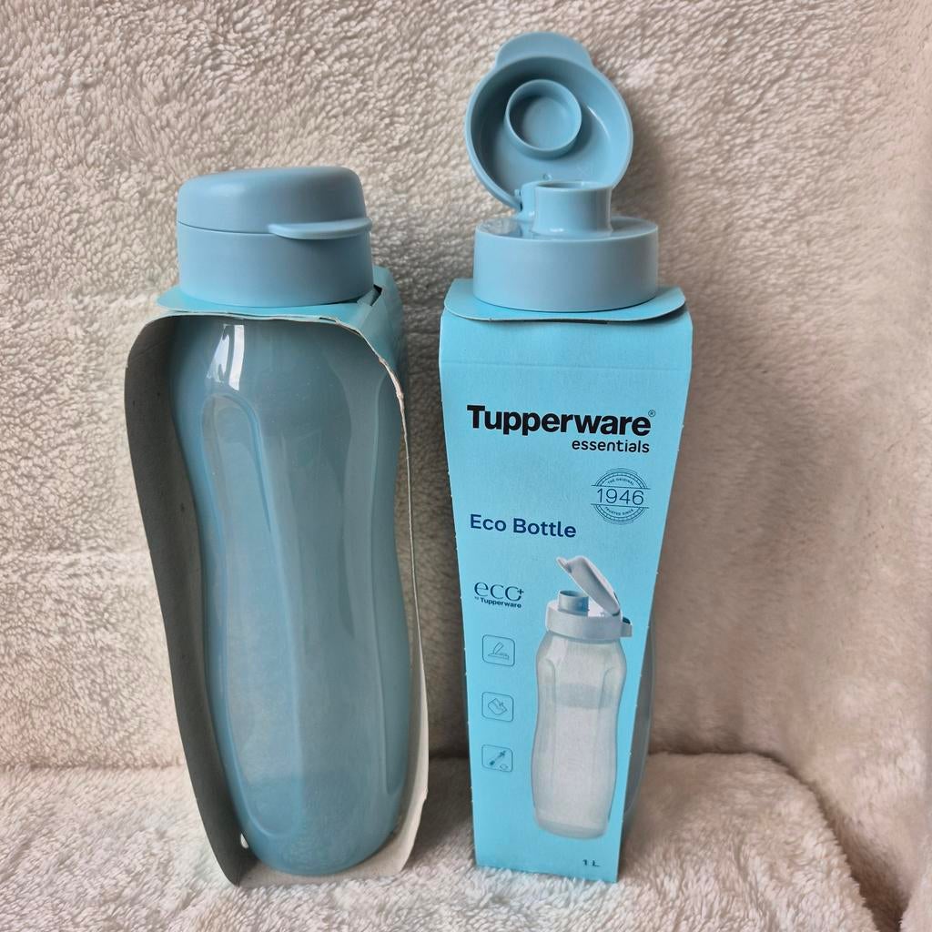 25% KORTING: Tupperware Ecofles 1 liter met sportdop, Huis en Inrichting, Keuken | Tupperware, Nieuw, Overige typen, Ophalen of Verzenden