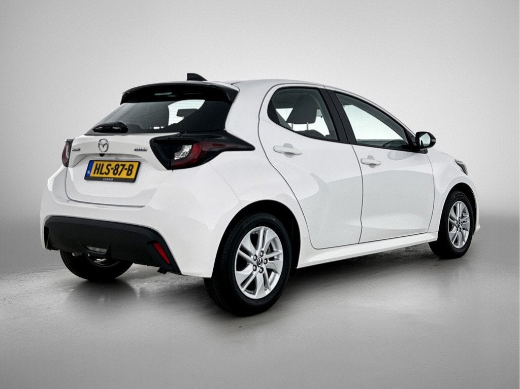 Mazda 2 Hybrid 1.5 Centre-line | Stoelverwarming | Camera |, Auto's, Mazda, 12 maanden, Gebruikt, Wit, Bedrijf