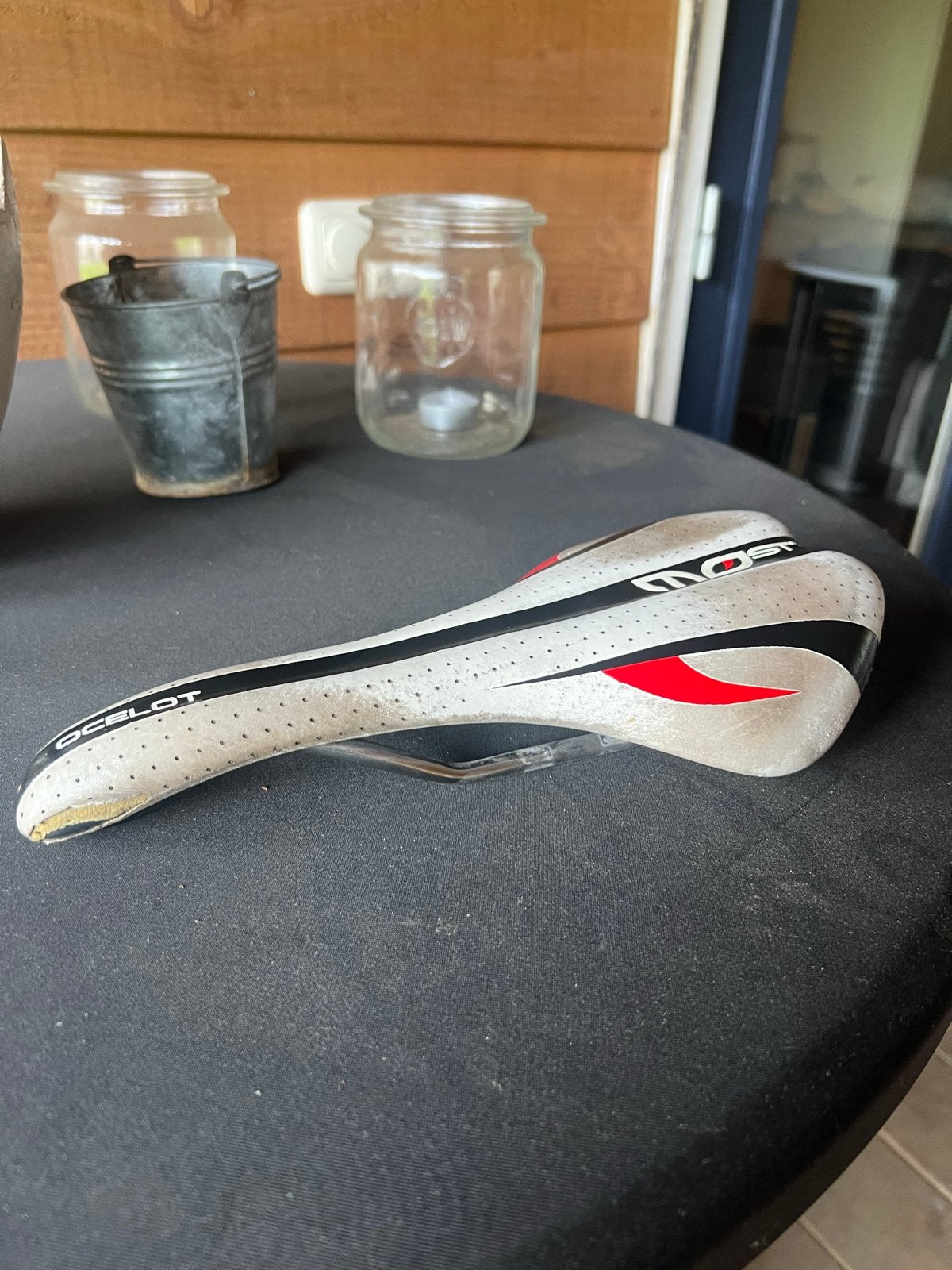 MOST Ocelot fietszadel - Gebruikt, Gebruikt, Kunststof, Ophalen of Verzenden, Zadel