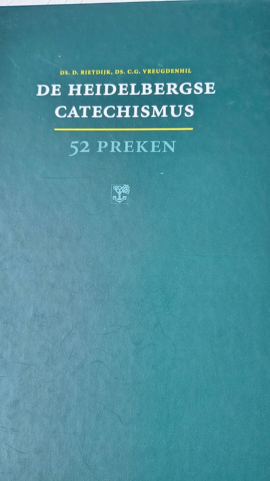 D. Rietdijk - De Heidelbergse Catechismus, Ophalen of Verzenden, Zo goed als nieuw, D. Rietdijk; C.G. Vreugdenhil